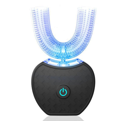 CSSV FILE 360-degree intelligent automatic electric toothbrush with waterproof design, whitening blue light, and USB charging.