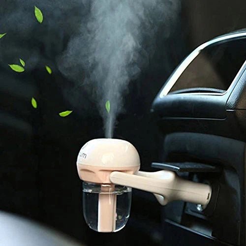 Nanum car humidifier diffuser by CSSV FILE, compact device with a sleek design for improving air quality in vehicles.