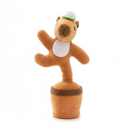 CSSV FILE rechargeable plush toy featuring soft fabric, cute animal design, and built-in rechargeable battery for cuddly play.